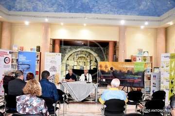Exposición y charla en Telde sobre Palestina (Foto Antonio Alí)